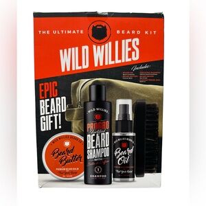 Wild Willies The Pacesetter Premium Beard 5-Kit-Gift Set
